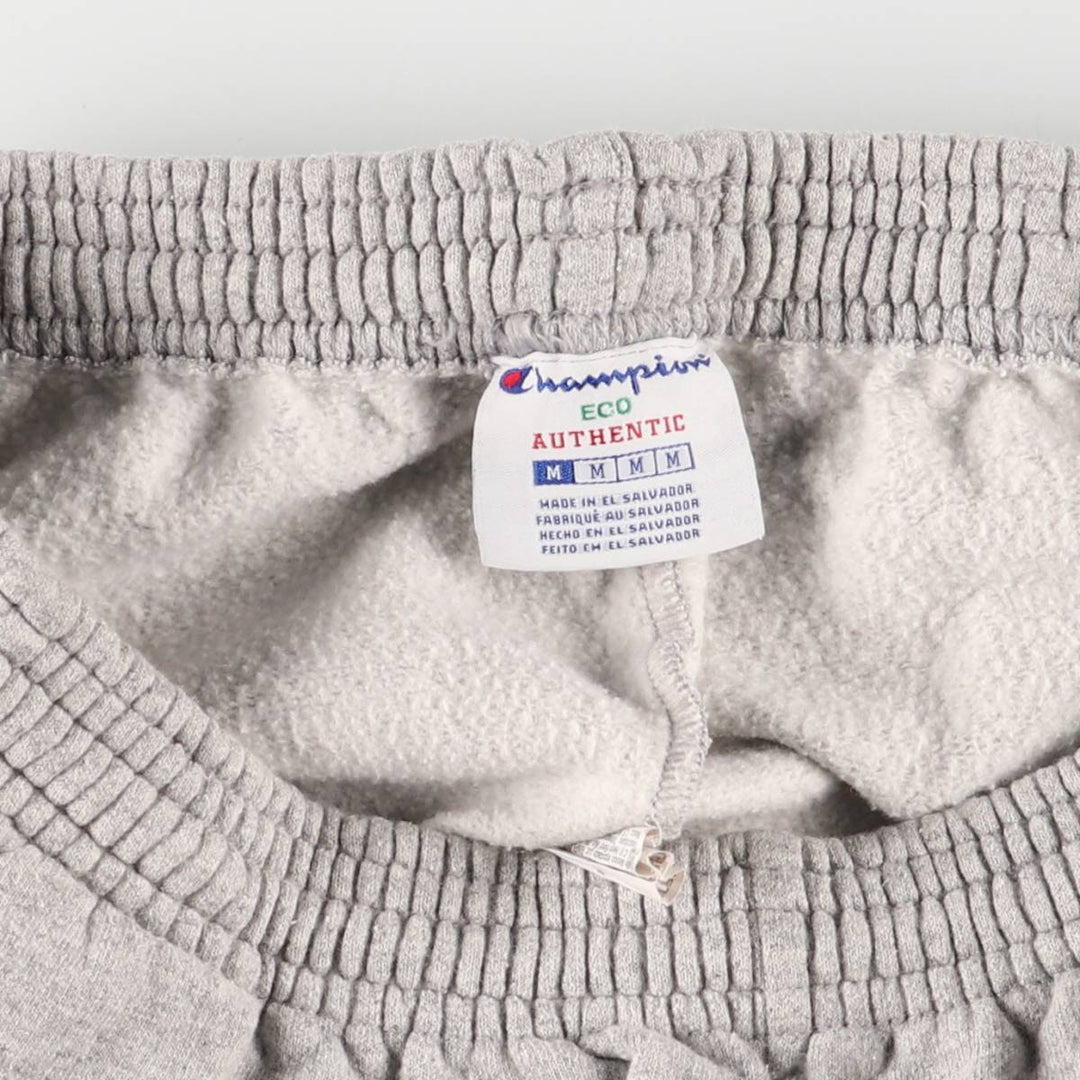 Champion ECO AUTHENTIC sweatpants, men's size M cotton gray type Vintage Second Hand