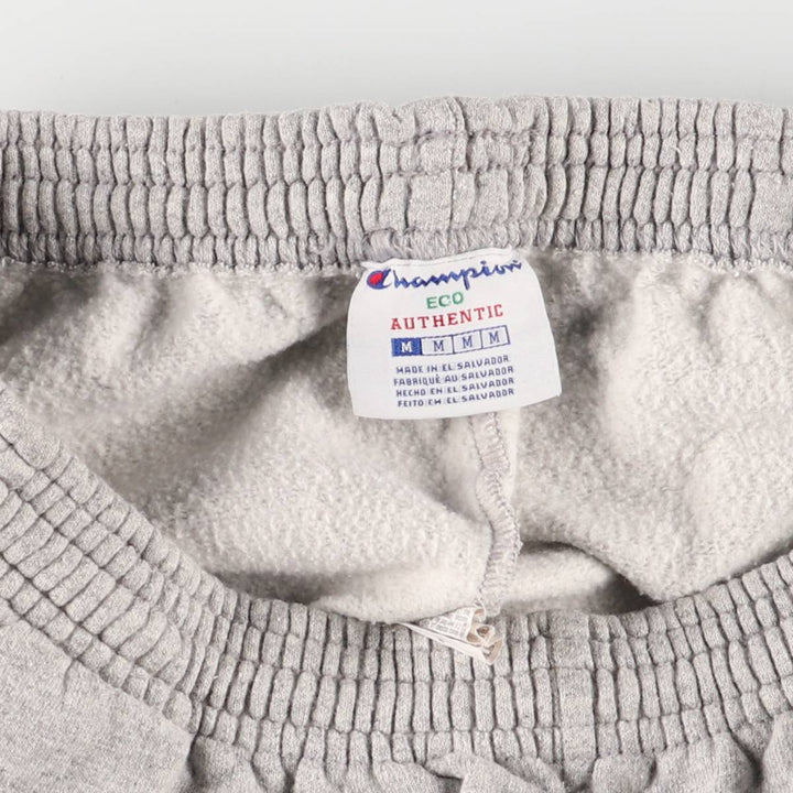 Champion ECO AUTHENTIC sweatpants, men's size M cotton gray type Vintage Second Hand