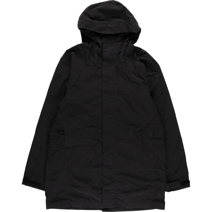 THE NORTH FACE DRYVENT Mountain Parka Shell Jacket Men's L size Nylon black type Vintage Second Hand