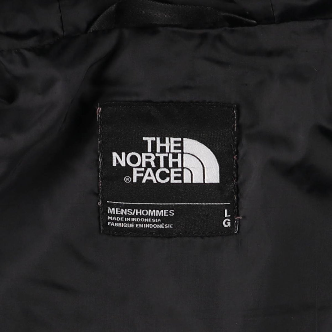 THE NORTH FACE DRYVENT Mountain Parka Shell Jacket Men's L size Nylon black type Vintage Second Hand