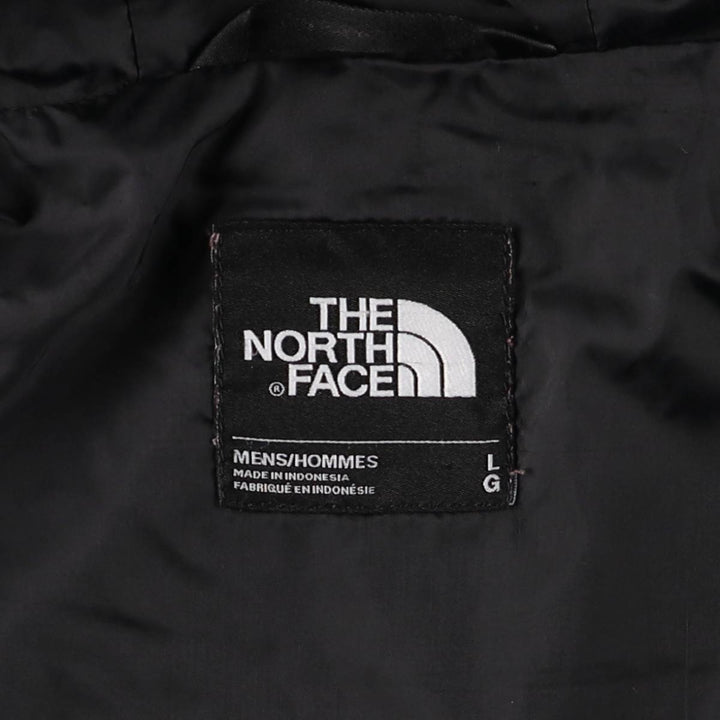 THE NORTH FACE DRYVENT Mountain Parka Shell Jacket Men's L size Nylon black type Vintage Second Hand