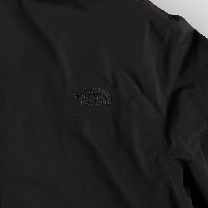 THE NORTH FACE DRYVENT Mountain Parka Shell Jacket Men's L size Nylon black type Vintage Second Hand