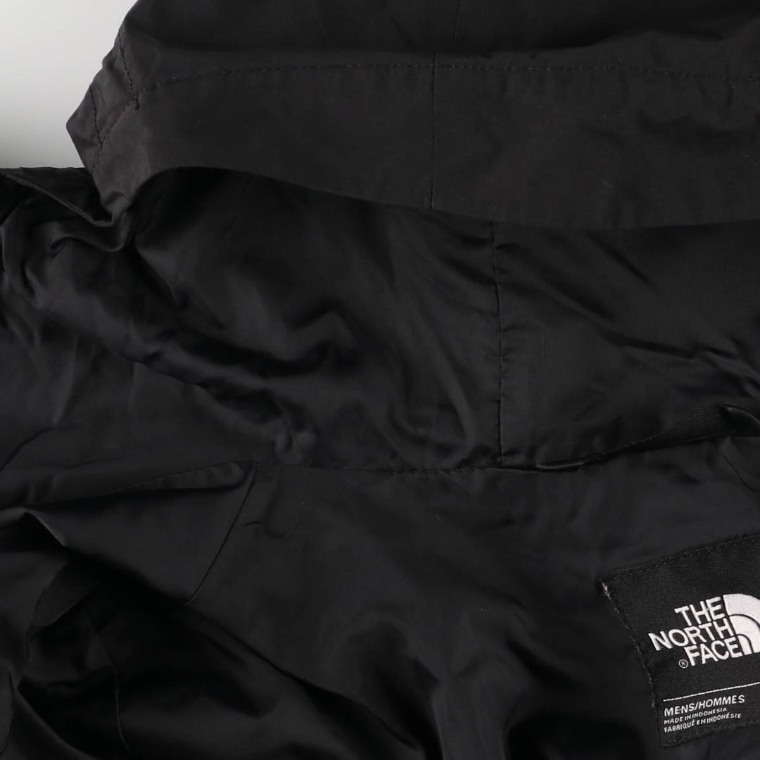 THE NORTH FACE DRYVENT Mountain Parka Shell Jacket Men's L size Nylon black type Vintage Second Hand