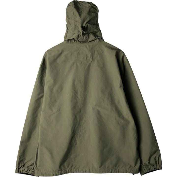 90s-00'S Cabelas GORE-TEX Mountain Parka Shell Jacket, Men's Size L polyester Khaki type sage green Vintage Second Hand
