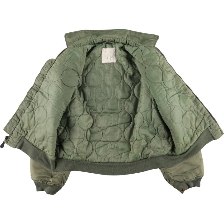 Civilian US Marine Corps Alpha CWU-45 unclear Khaki type sage green Vintage Second Hand