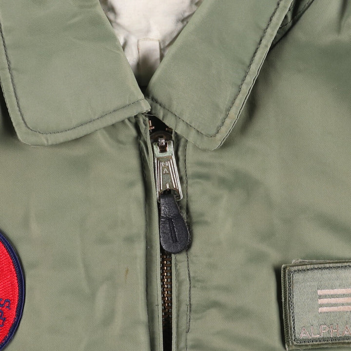 Civilian US Marine Corps Alpha CWU-45 unclear Khaki type sage green Vintage Second Hand