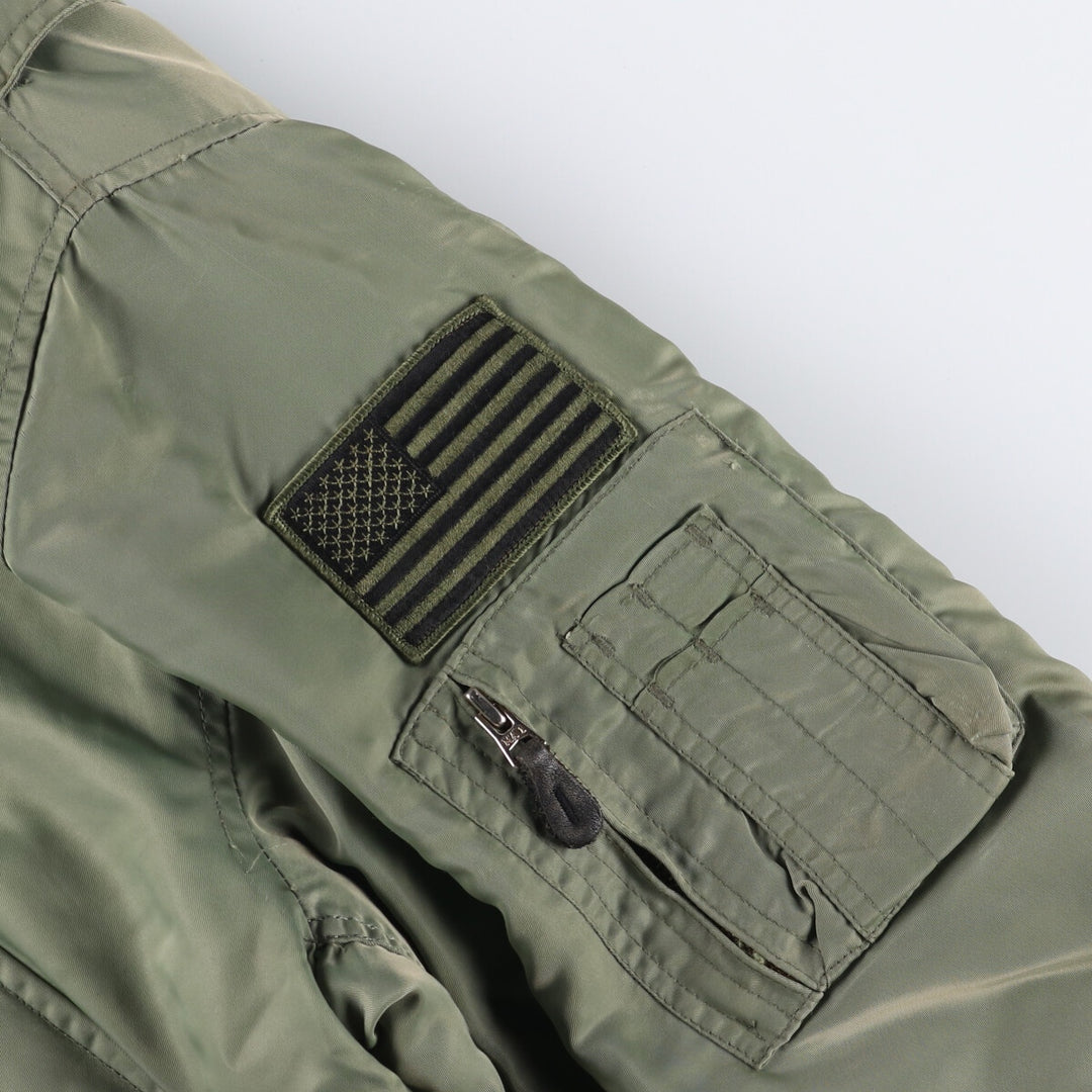 Civilian US Marine Corps Alpha CWU-45 unclear Khaki type sage green Vintage Second Hand