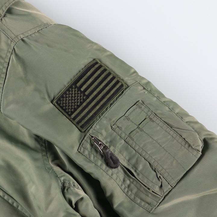 Civilian US Marine Corps Alpha CWU-45 unclear Khaki type sage green Vintage Second Hand