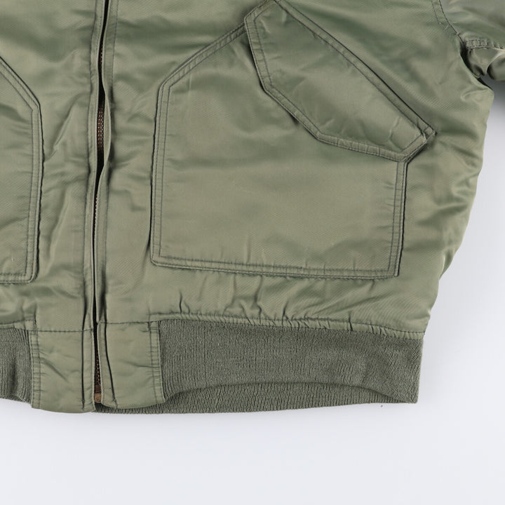 Civilian US Marine Corps Alpha CWU-45 unclear Khaki type sage green Vintage Second Hand