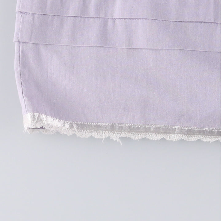 Vintage 1970'S Gunne Sax Jessica long-sleeved A-line midi dress, size M, women's unclear Purple type blue-purple Vintage Second Hand