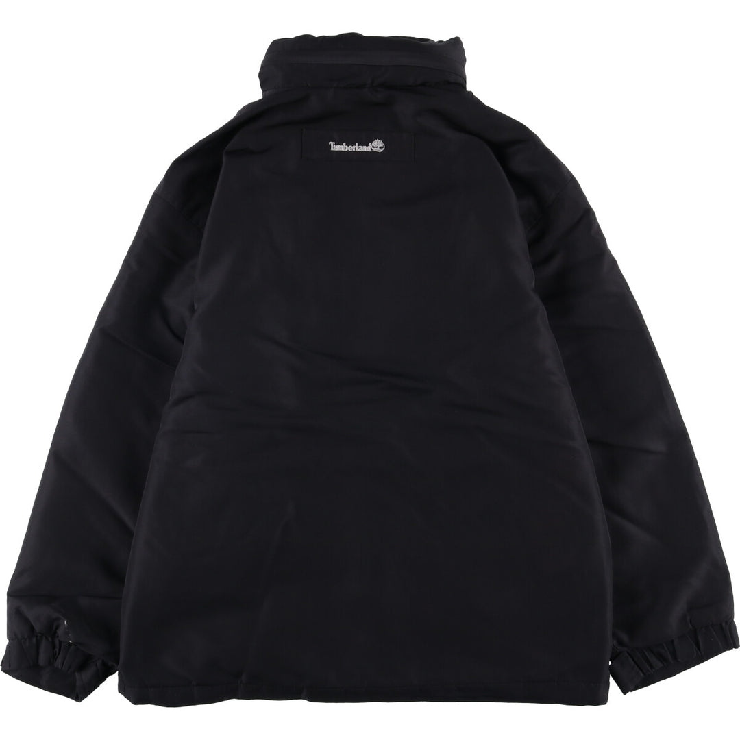 Vintage 90'S Timberland nylon jacket, size L, men's Nylon black type Vintage Second Hand