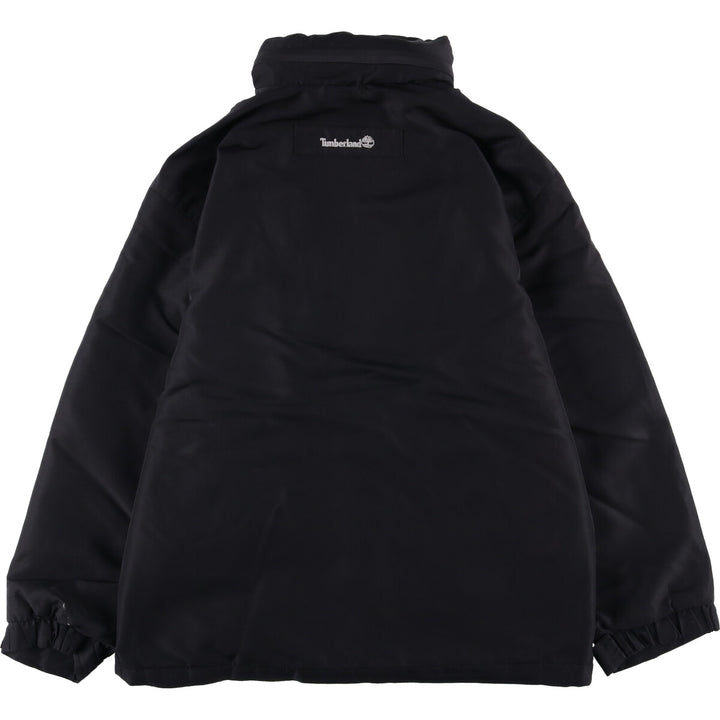 Vintage 90'S Timberland nylon jacket, size L, men's Nylon black type Vintage Second Hand