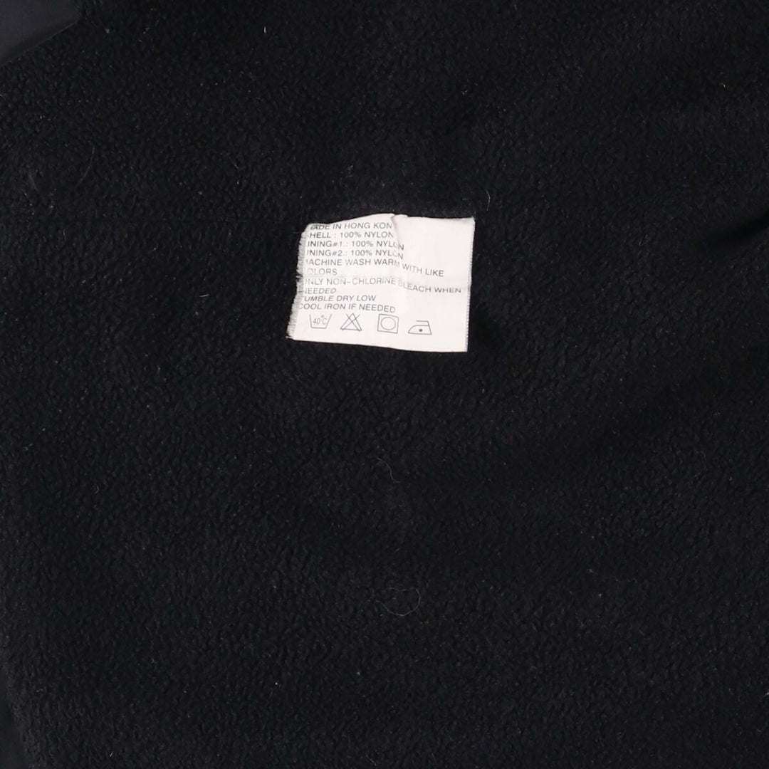 Vintage 90'S Timberland nylon jacket, size L, men's Nylon black type Vintage Second Hand