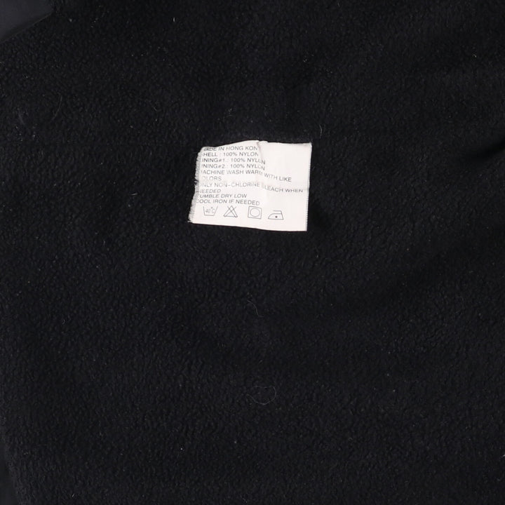 Vintage 90'S Timberland nylon jacket, size L, men's Nylon black type Vintage Second Hand