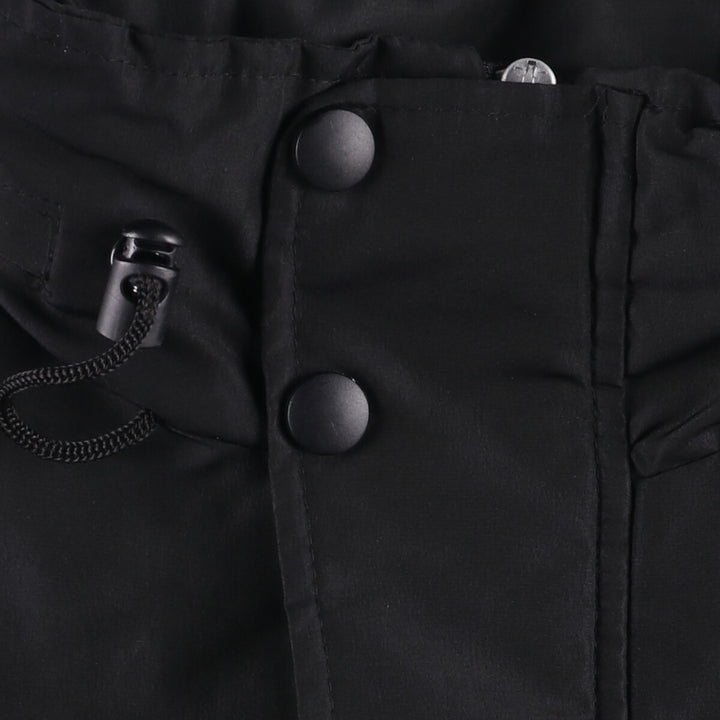 Vintage 90'S Timberland nylon jacket, size L, men's Nylon black type Vintage Second Hand