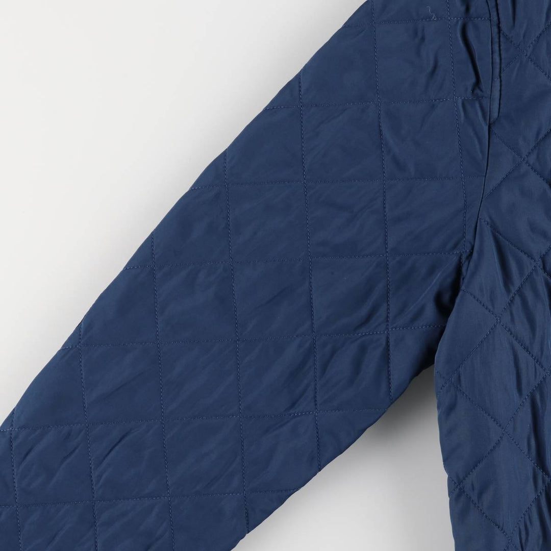 2000'S GAP Quilted Puffer Jacket, Men's Size L polyester navy blue type Vintage Second Hand