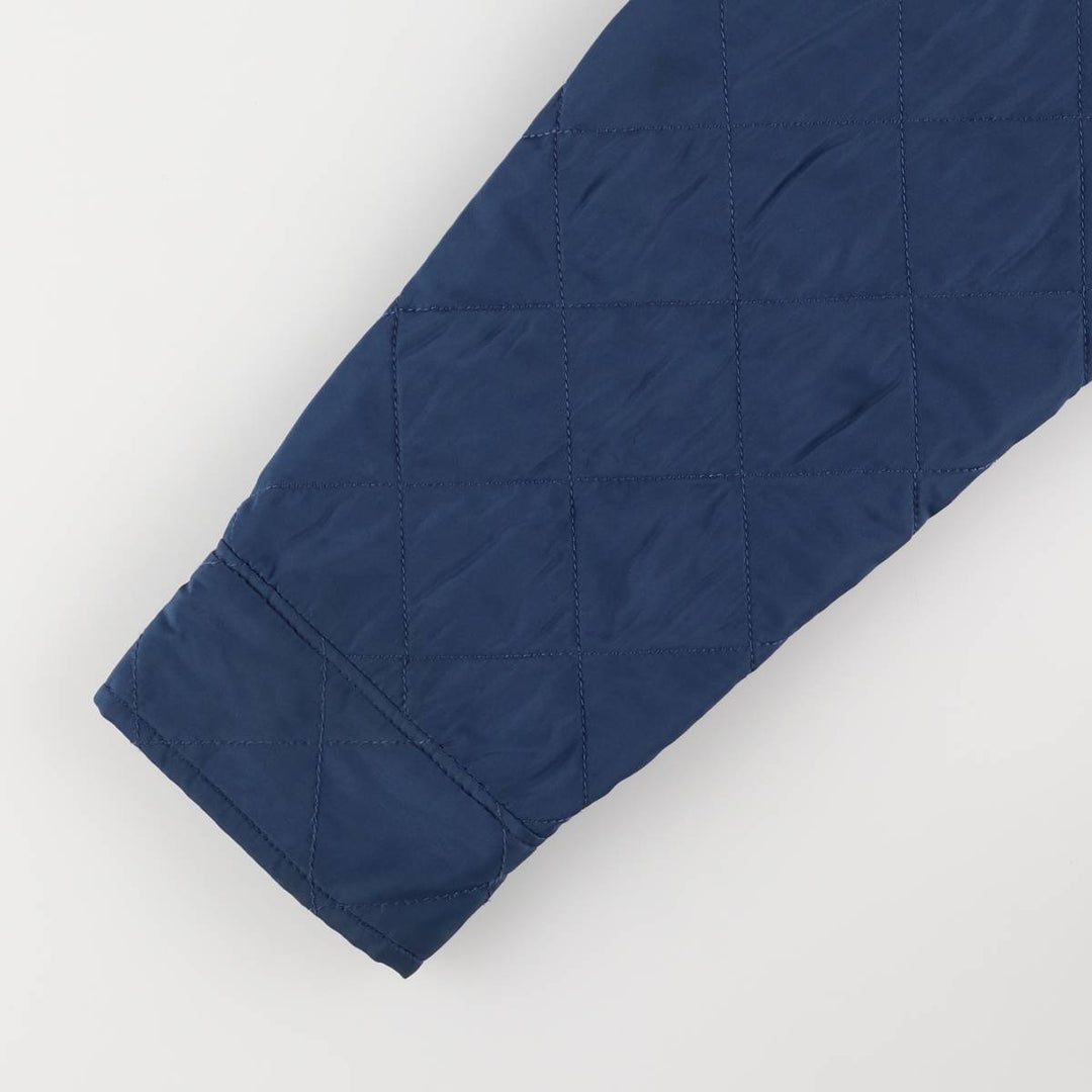 2000'S GAP Quilted Puffer Jacket, Men's Size L polyester navy blue type Vintage Second Hand