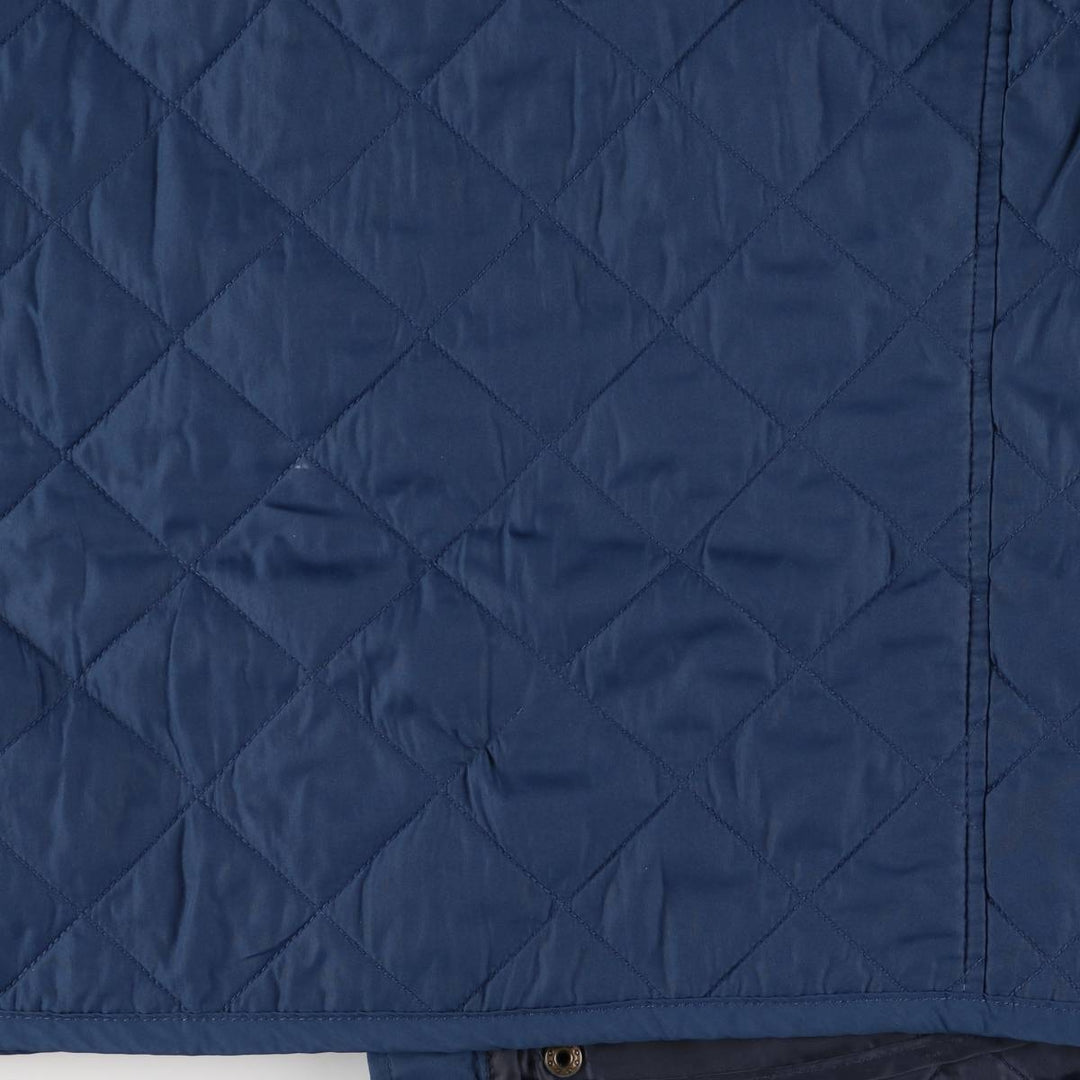 2000'S GAP Quilted Puffer Jacket, Men's Size L polyester navy blue type Vintage Second Hand