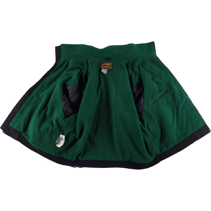80s-90'S Eddie Bauer windbreaker, men's size XL unclear black type Vintage Second Hand