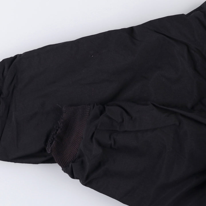 80s-90'S Eddie Bauer windbreaker, men's size XL unclear black type Vintage Second Hand