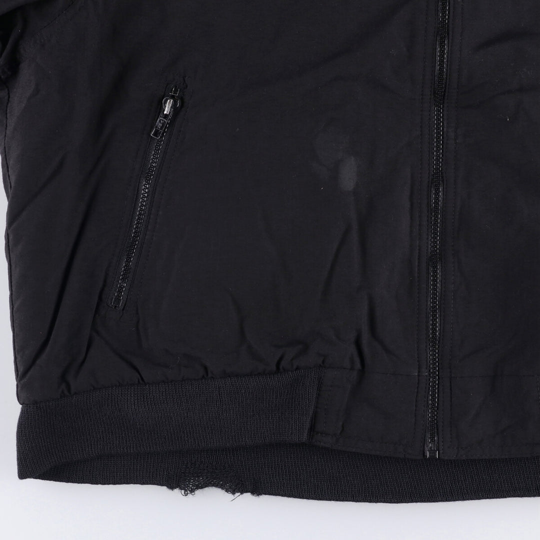 80s-90'S Eddie Bauer windbreaker, men's size XL unclear black type Vintage Second Hand