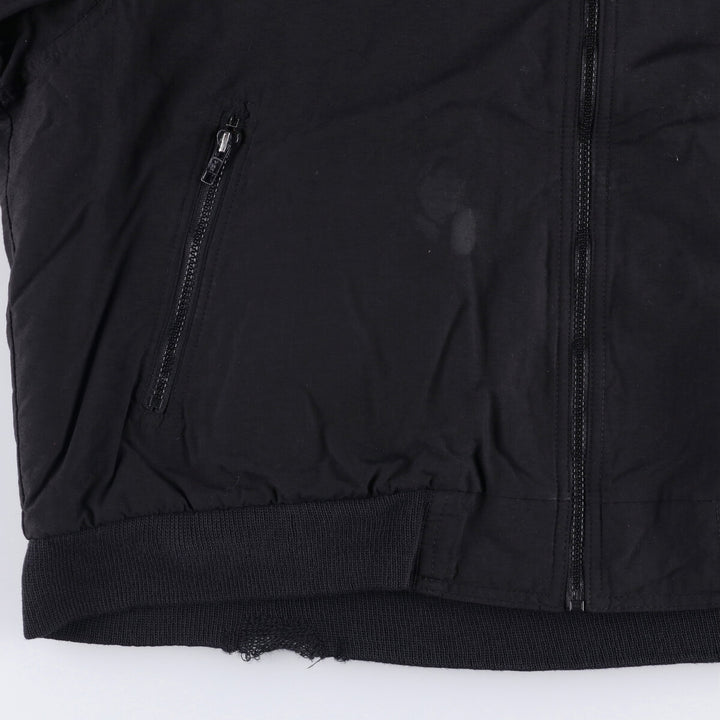 80s-90'S Eddie Bauer windbreaker, men's size XL unclear black type Vintage Second Hand