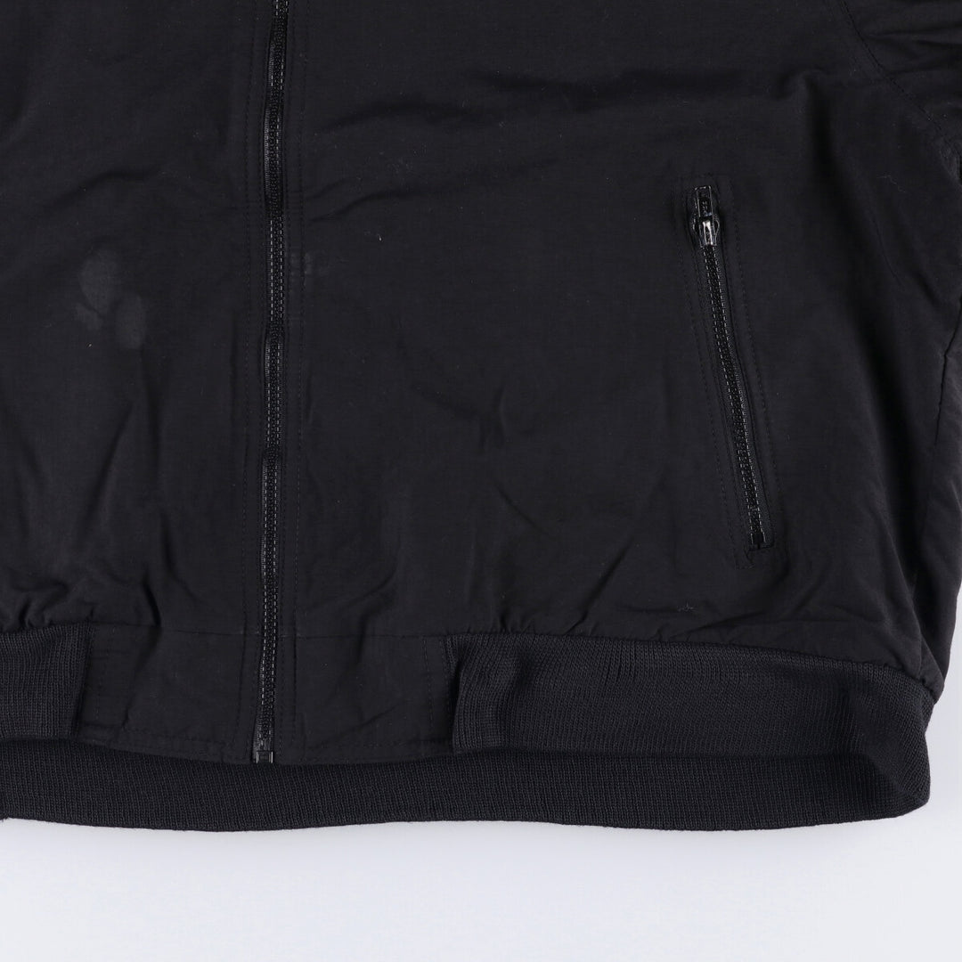 80s-90'S Eddie Bauer windbreaker, men's size XL unclear black type Vintage Second Hand