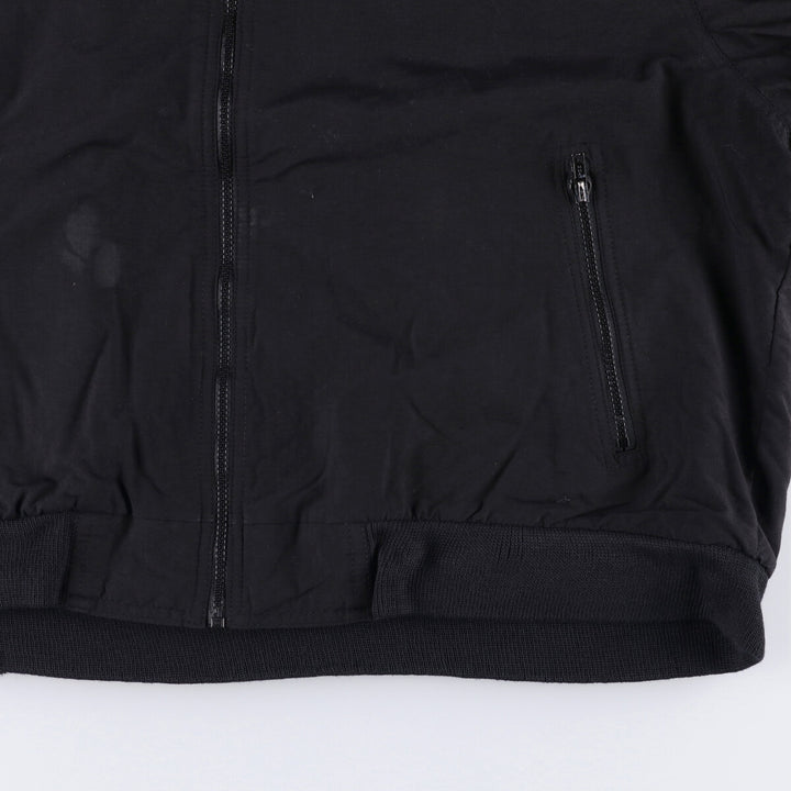 80s-90'S Eddie Bauer windbreaker, men's size XL unclear black type Vintage Second Hand