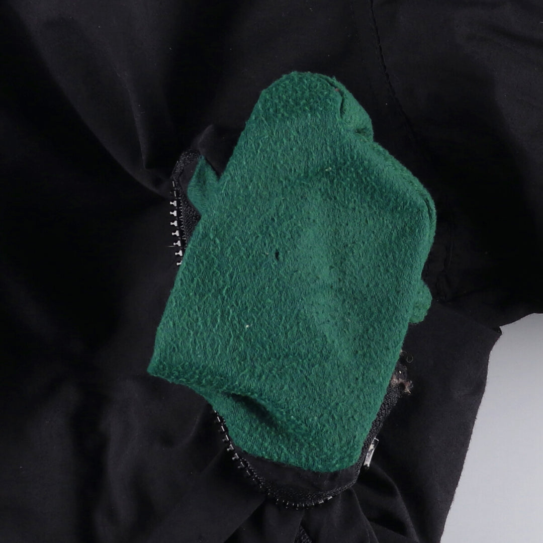 80s-90'S Eddie Bauer windbreaker, men's size XL unclear black type Vintage Second Hand