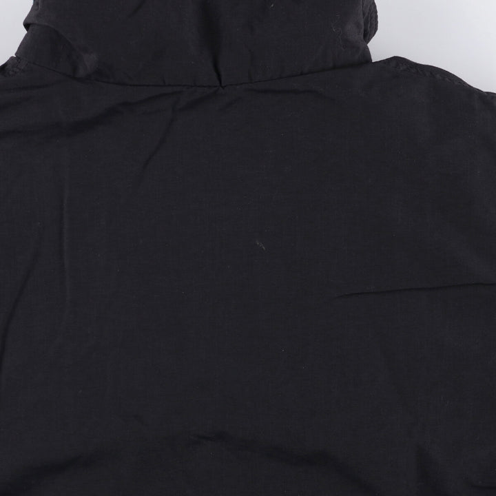 80s-90'S Eddie Bauer windbreaker, men's size XL unclear black type Vintage Second Hand