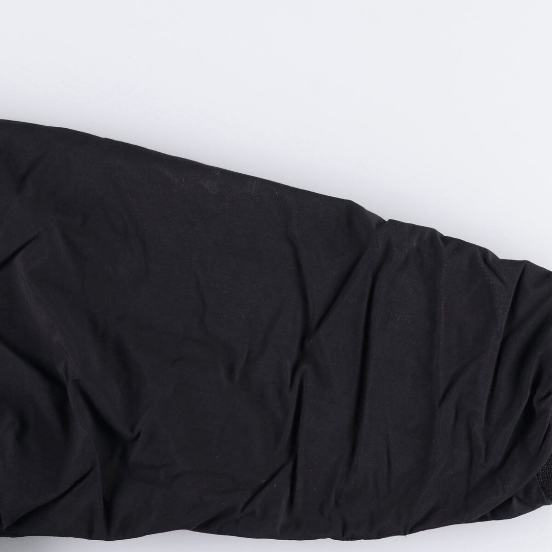 80s-90'S Eddie Bauer windbreaker, men's size XL unclear black type Vintage Second Hand