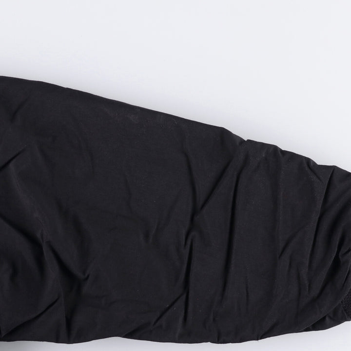 80s-90'S Eddie Bauer windbreaker, men's size XL unclear black type Vintage Second Hand