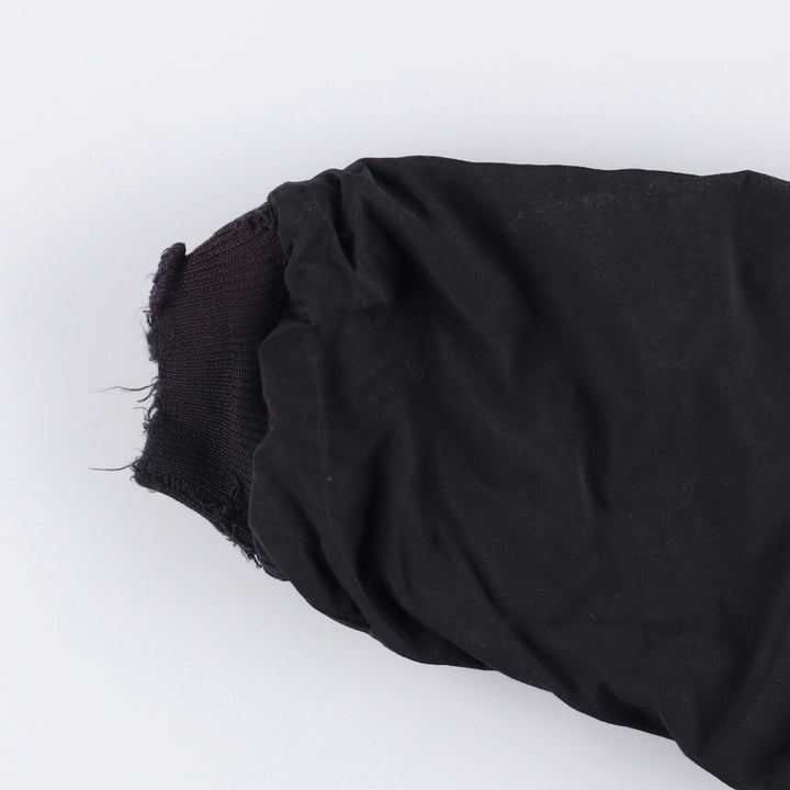 80s-90'S Eddie Bauer windbreaker, men's size XL unclear black type Vintage Second Hand