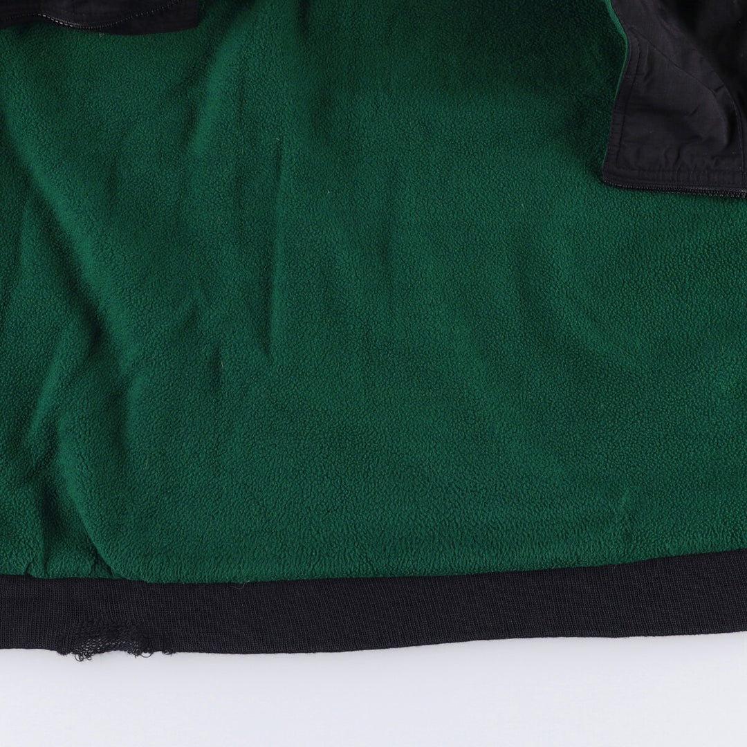 80s-90'S Eddie Bauer windbreaker, men's size XL unclear black type Vintage Second Hand