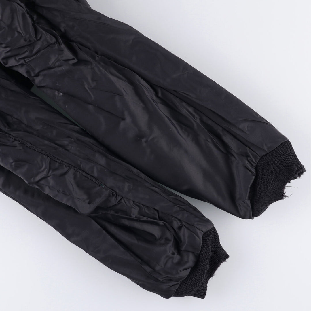 80s-90'S Eddie Bauer windbreaker, men's size XL unclear black type Vintage Second Hand