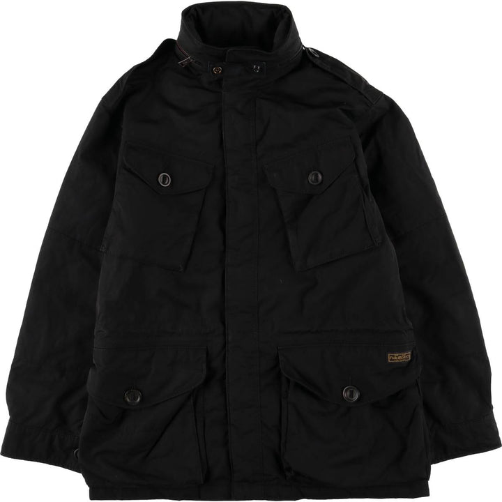 Special Price: Ralph Lauren POLO RALPH LAUREN M-65 Down Jacket, Men's Size M polyester black type Vintage Second Hand