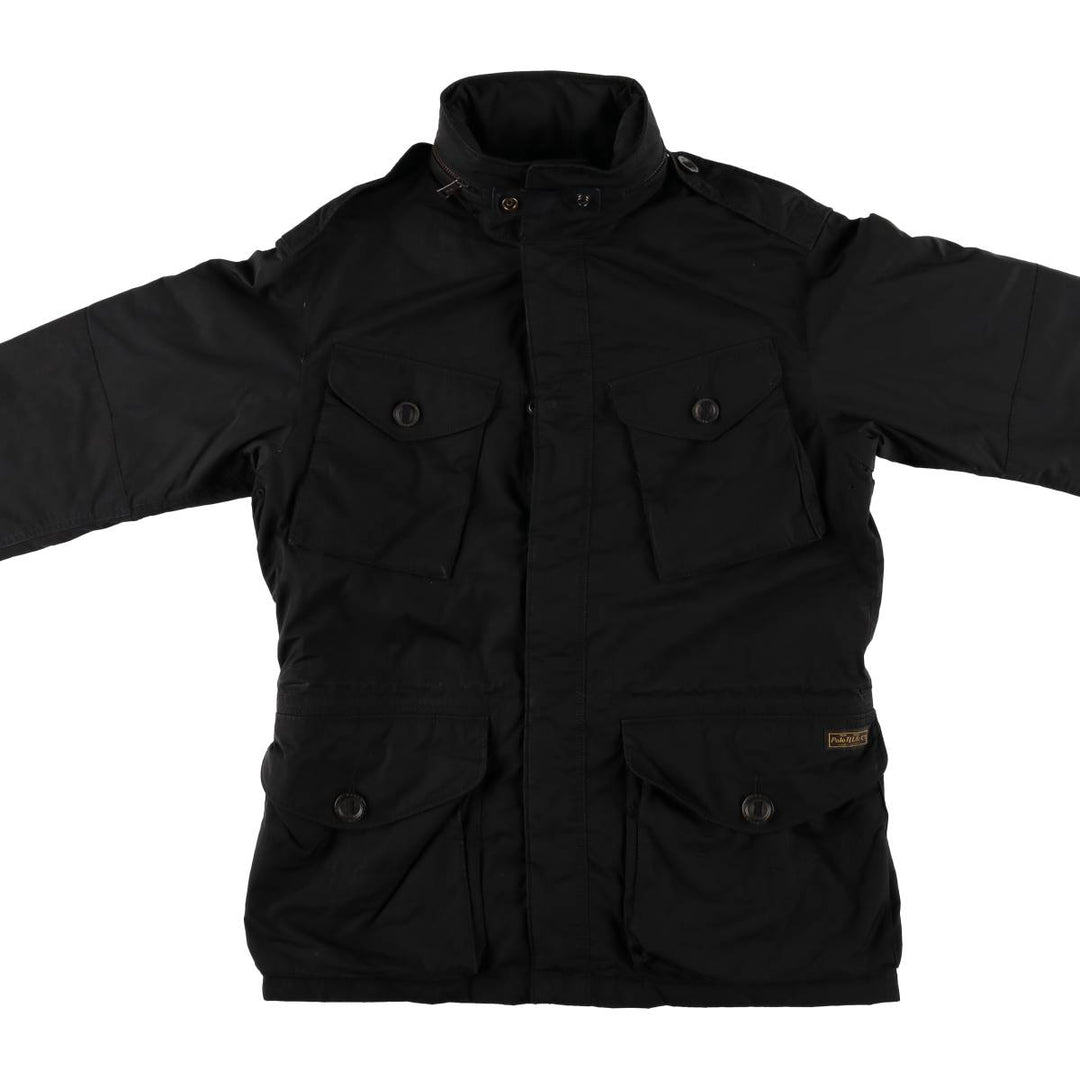 Special Price: Ralph Lauren POLO RALPH LAUREN M-65 Down Jacket, Men's Size M polyester black type Vintage Second Hand