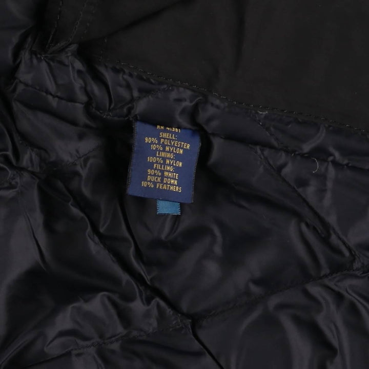 Special Price: Ralph Lauren POLO RALPH LAUREN M-65 Down Jacket, Men's Size M polyester black type Vintage Second Hand