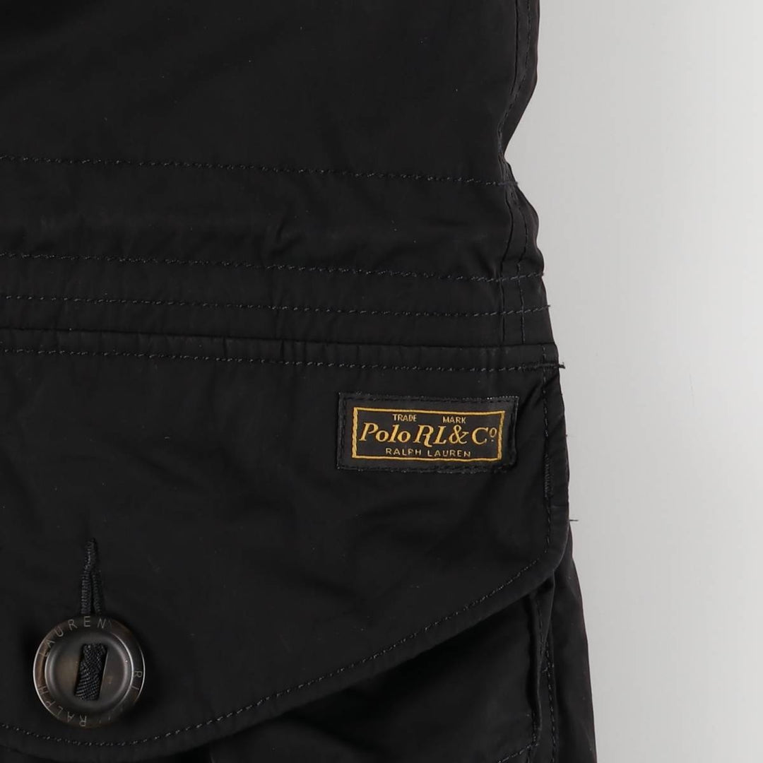 Special Price: Ralph Lauren POLO RALPH LAUREN M-65 Down Jacket, Men's Size M polyester black type Vintage Second Hand