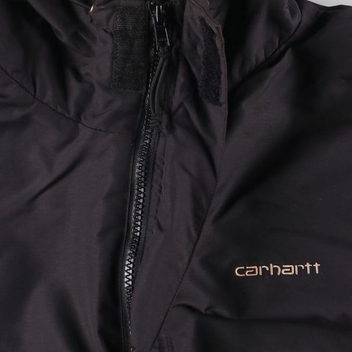 Carhartt Anorak Parka Men's XL Size Nylon black type Vintage Second Hand