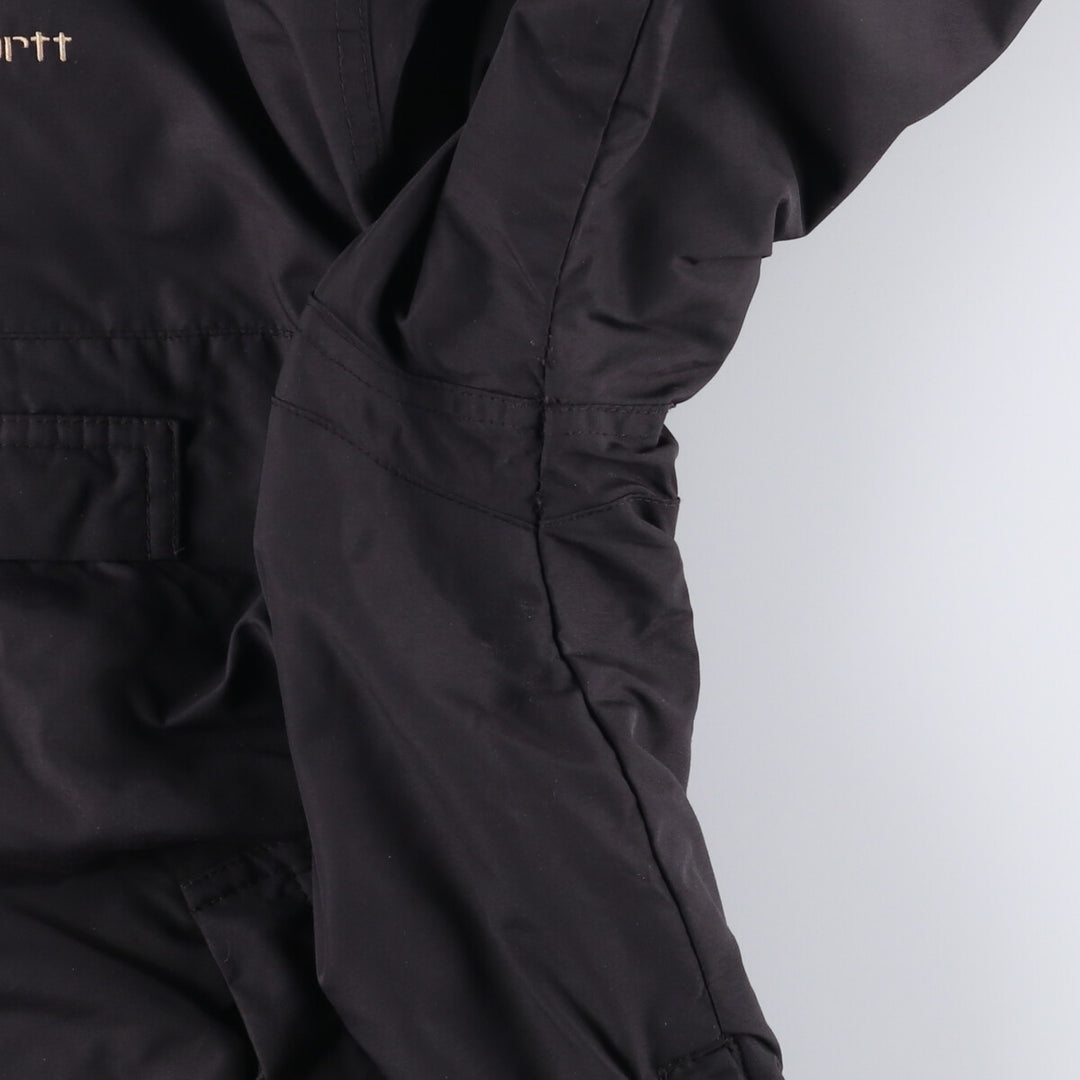 Carhartt Anorak Parka Men's XL Size Nylon black type Vintage Second Hand