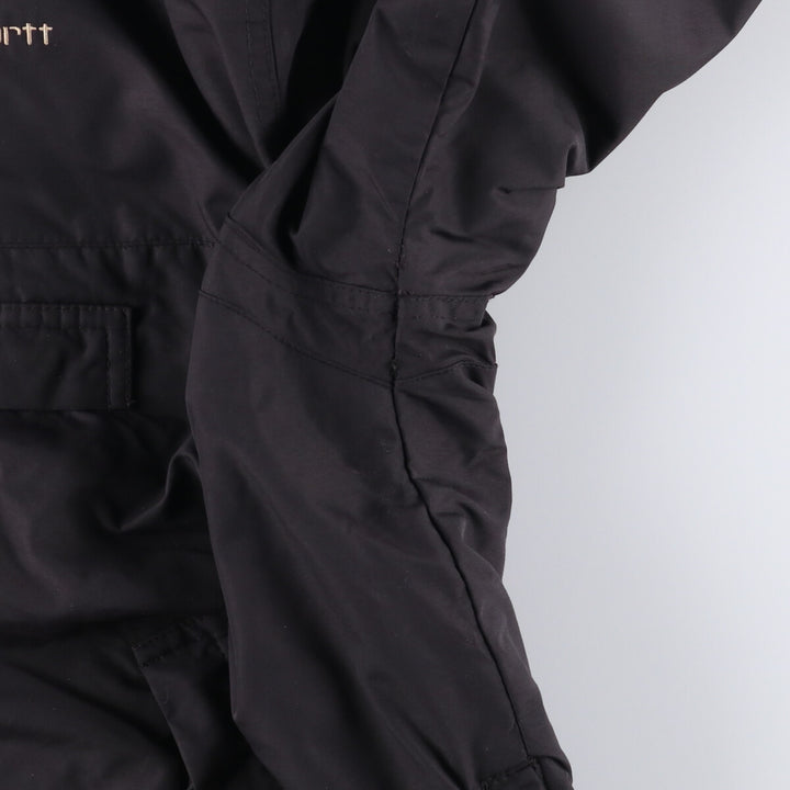 Carhartt Anorak Parka Men's XL Size Nylon black type Vintage Second Hand