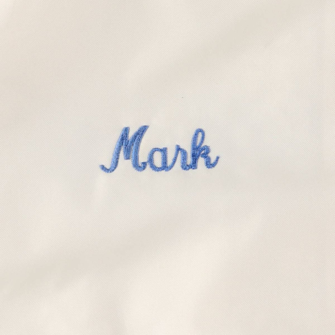 Vintage 80s-90'S Leader Sportswear Padded Nylon Stadium Jacket, Award Winning, Made in USA, Men's Size L Nylon white type Vintage Second Hand