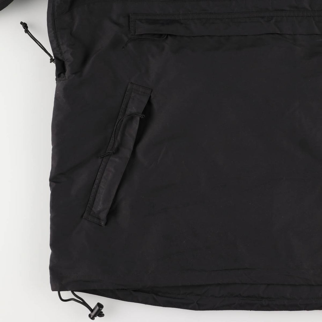 Carhartt Anorak Parka, Men's Size L Nylon black type Vintage Second Hand