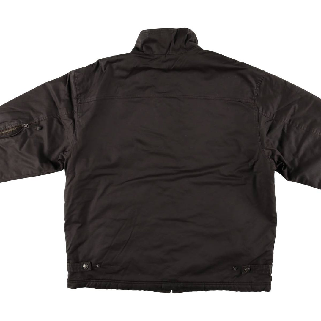 90'S GAP Vintage Padded Puffer Jacket, Men's XL cotton brown type Vintage Second Hand