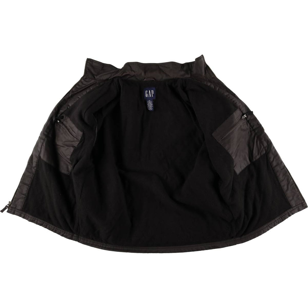 90'S GAP Vintage Padded Puffer Jacket, Men's XL cotton brown type Vintage Second Hand