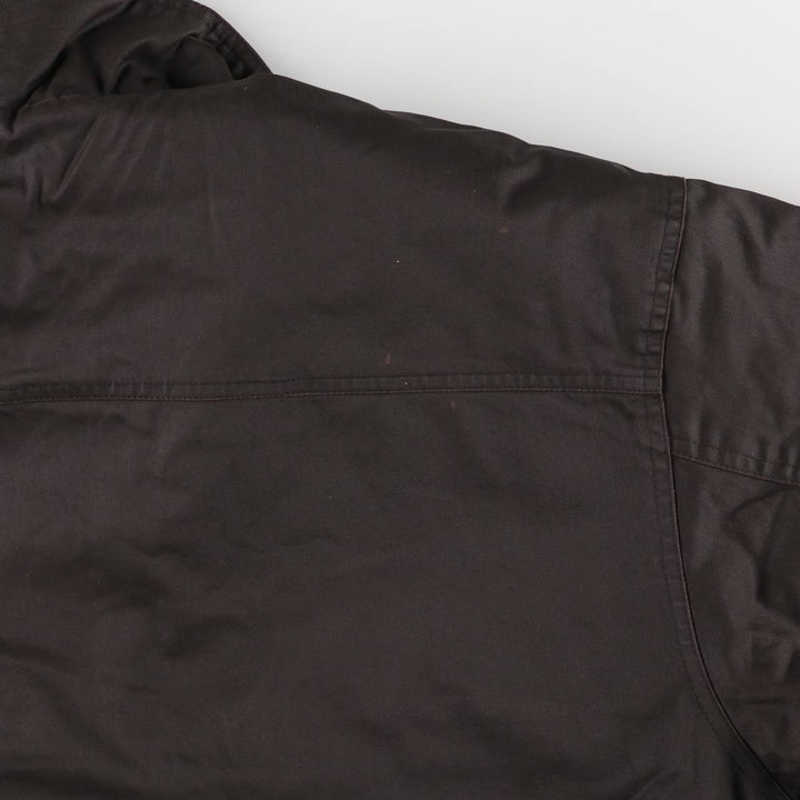 90'S GAP Vintage Padded Puffer Jacket, Men's XL cotton brown type Vintage Second Hand