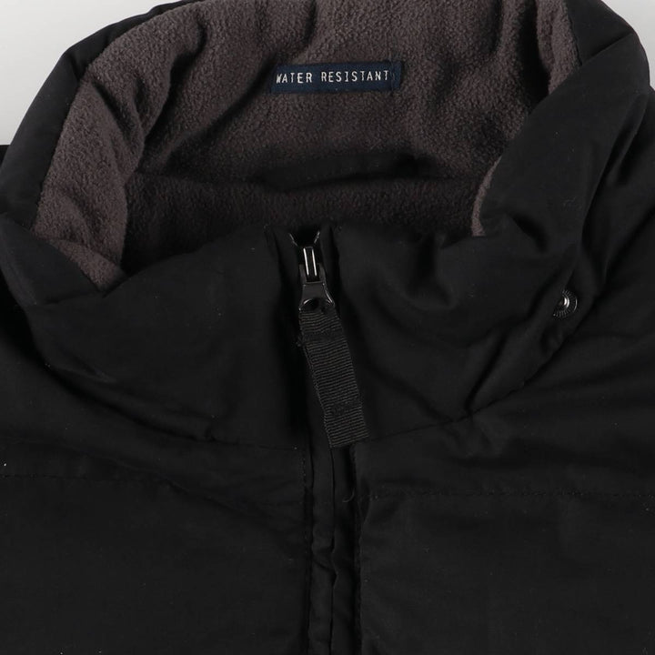 St. John's Bay Water Resistant Puffer Jacket, Men's Size L polyester black type Vintage Second Hand