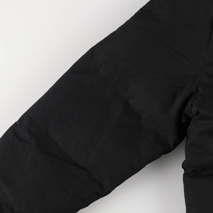 St. John's Bay Water Resistant Puffer Jacket, Men's Size L polyester black type Vintage Second Hand