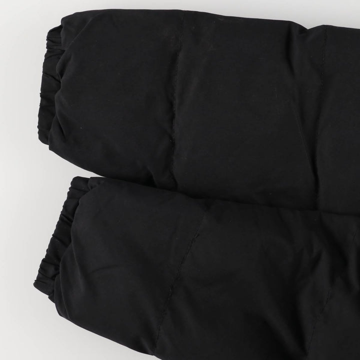 St. John's Bay Water Resistant Puffer Jacket, Men's Size L polyester black type Vintage Second Hand